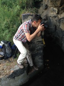 Trying not to fall in...