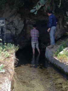 Reading IG 14.572 (with wet feet!)